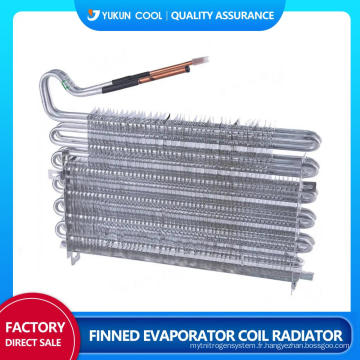 Radiateur de bobine d&#39;évaporateur à ailettes personnalisable